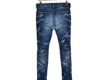 Civarize Distressed Slim Fit Jeans | Japanese Streetwear Denim