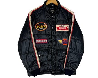 Buzz Rickson Racing Puffer Jacket - Paul Reed Toyo Enterprise - Medium