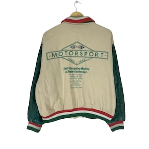 Bridgestone Varsity Motorsports Racing Team Jacket Size Large