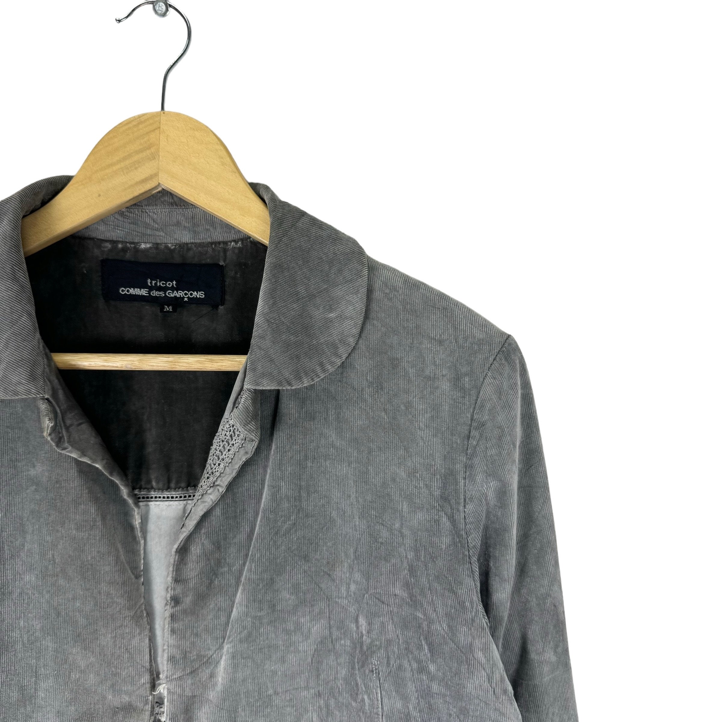 Comme Des Garçons Tricot Patchwork Corduroy Jacket - CDG