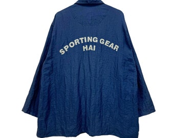 Vintage 80s HAI Sporting Gear Issey Miyake Nylon Bomber Jacket (M