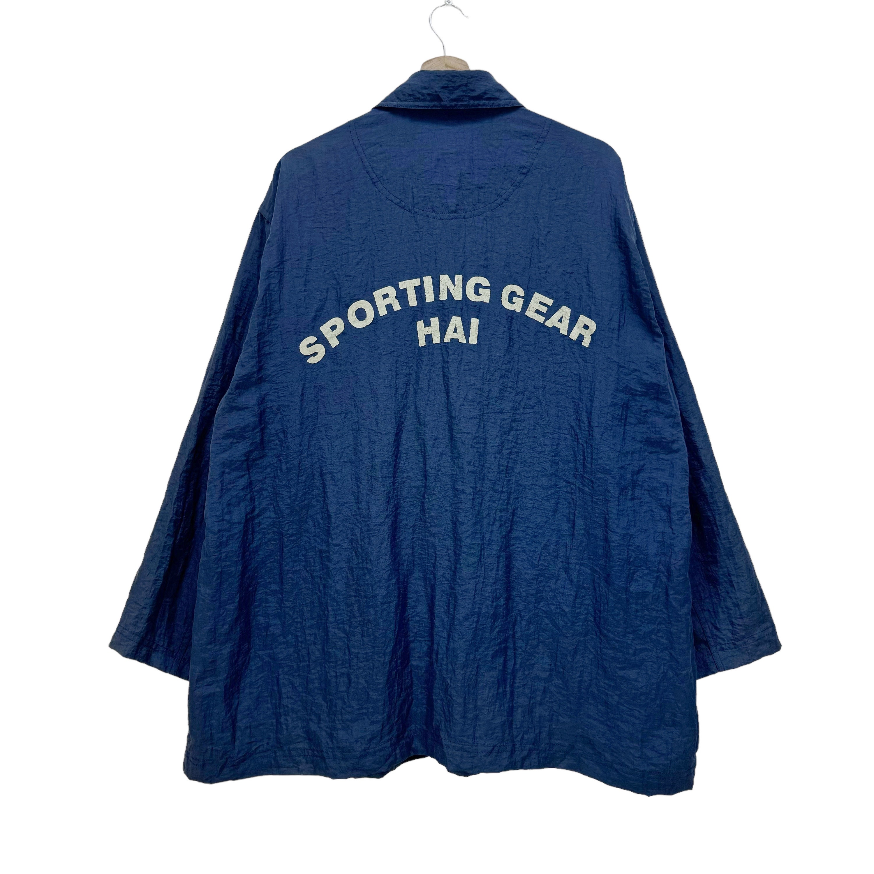 80s〜90s HAI SPORTING GEAR ISSEY MIYAKE Vintage 80s HAI Sporting Gear Issey Miyake Nylon Bomber Jacket (M