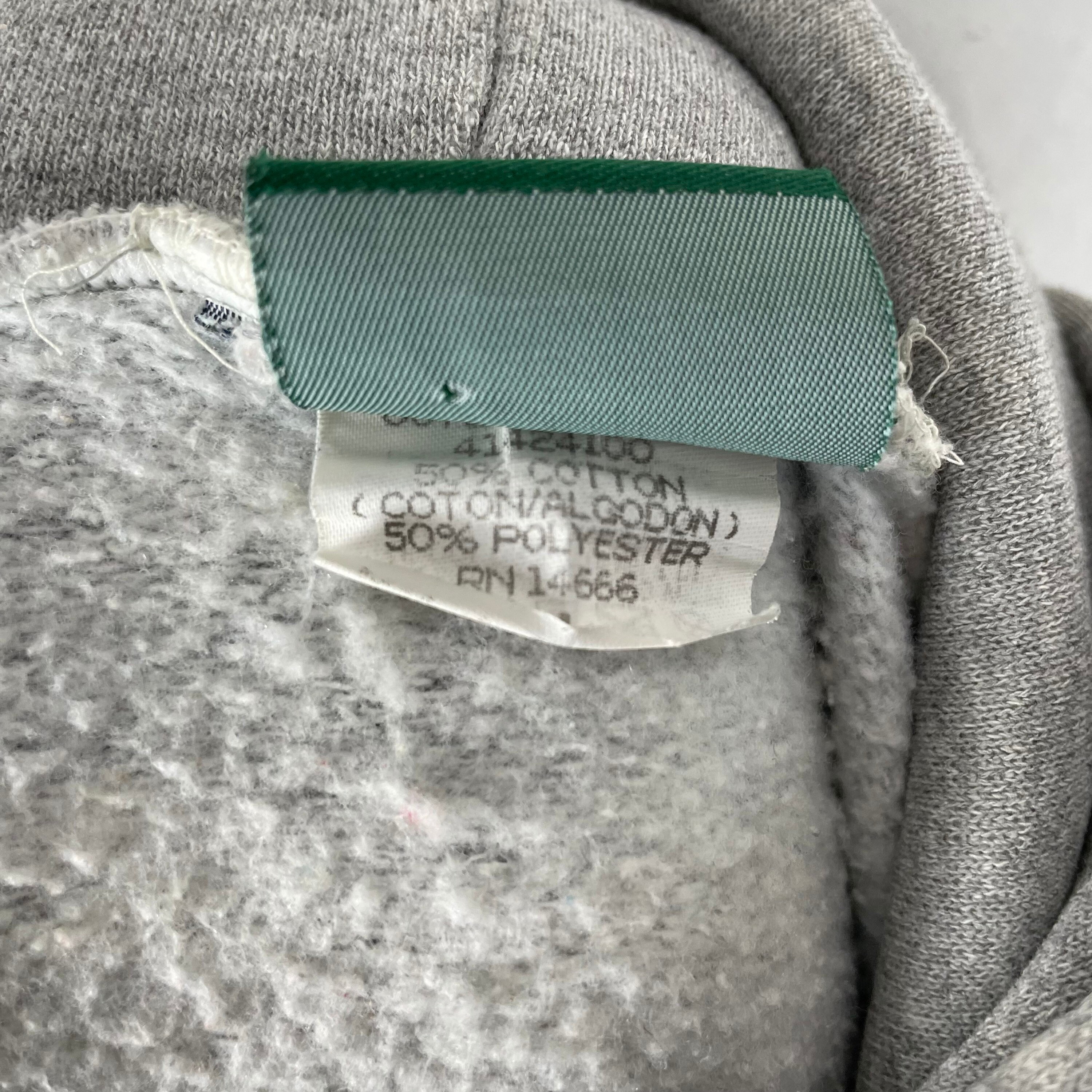 Vintage 90s Santa Cruz Hoodie Skateboard Skate Powell Grey Colour
