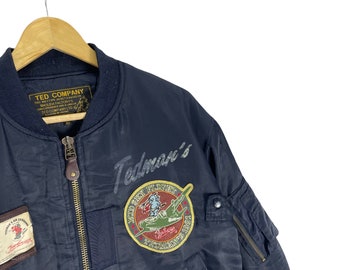 Vintage 90s TEDMAN COMPANY Limited MA 1 Flyer Military Vintage 90s TEDMAN COMPANY Limited MA 1 Flyer Military