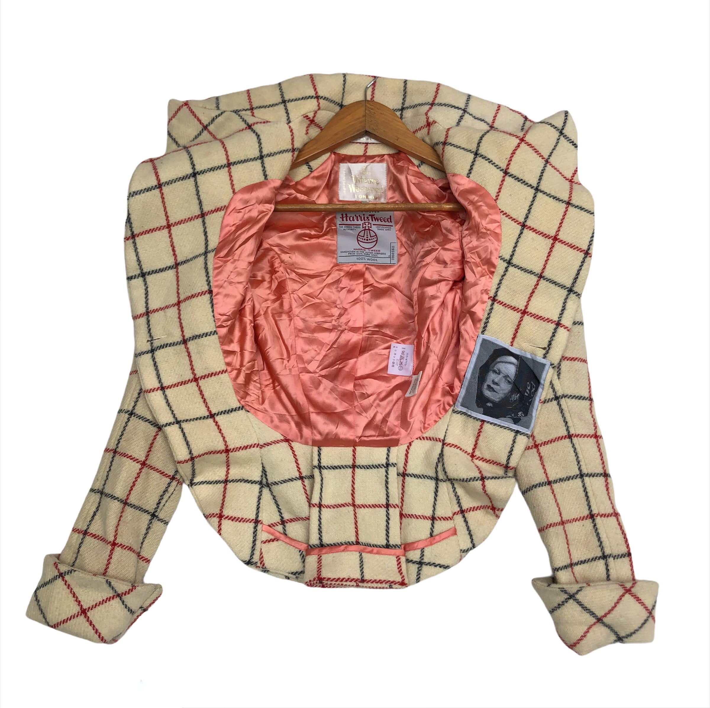 Vintage 90s VIVIENNE WESTWOOD X Harris Tweed FW 1995 Hand Woven Wool Jacket - Etsy Vintage 90s VIVIENNE WESTWOOD X Harris Tweed FW 1995 Hand Woven Wool Jacket - Etsy