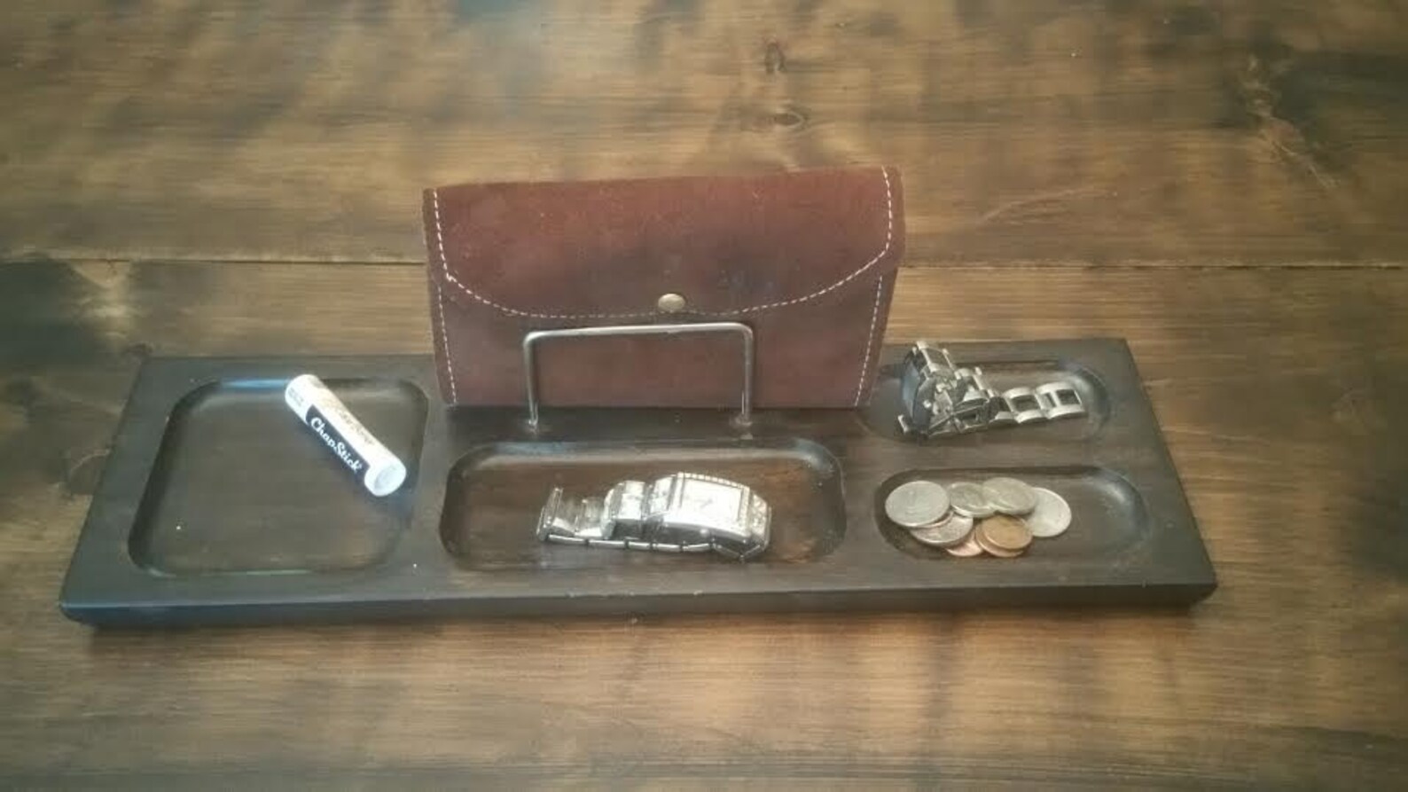 Vintage Men's Jewelry Valet Men's Wooden Jewelry Etsy