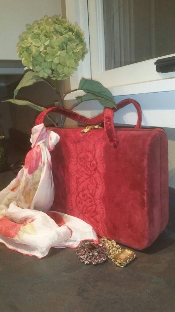 Vintage Handbag - Vintage Purse - Boho Handbag - H