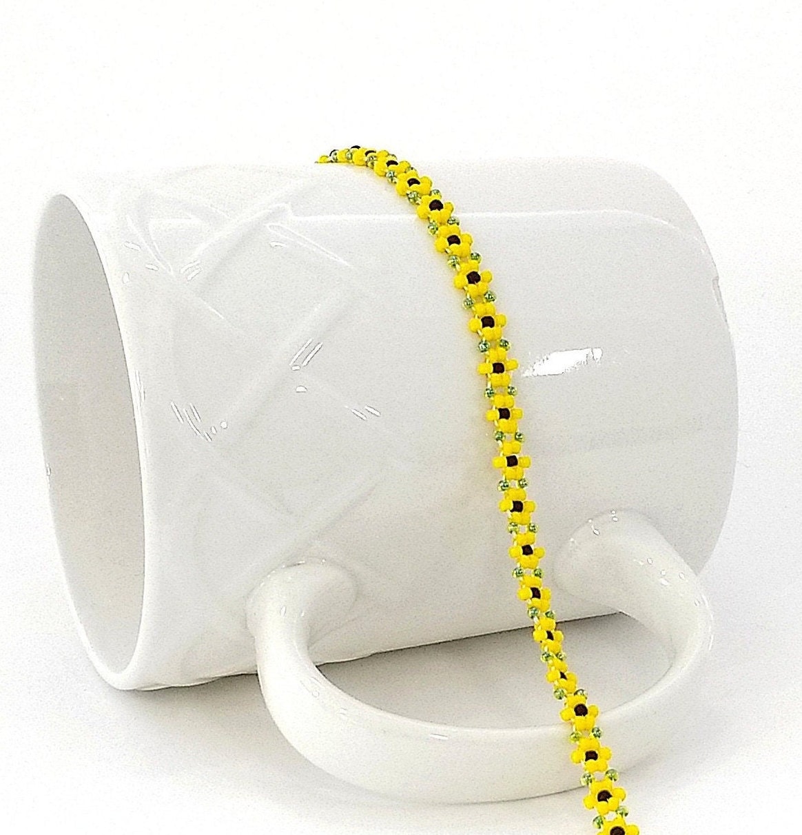 Sunflower sale bead bracelet