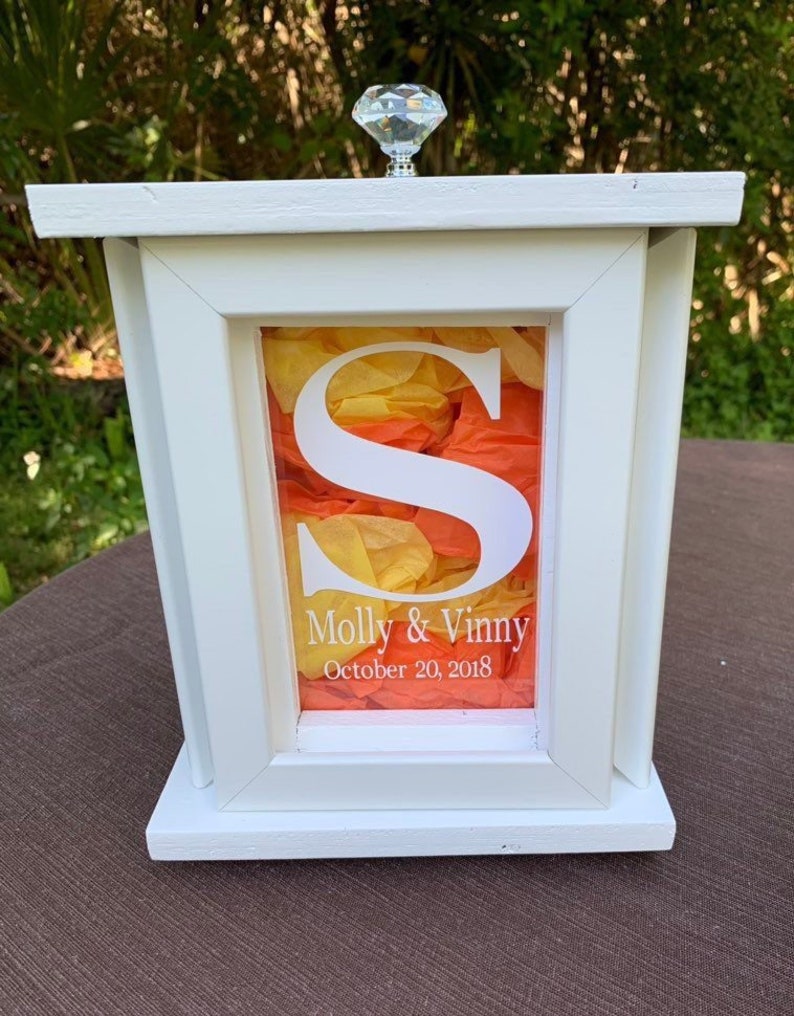 Rotating Sand Ceremony Photo Frame Set FREE SHIPPING Etsy