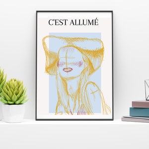 It's On - Downloadable Print | Statement Art | Simple Designs | Gallery Wall
