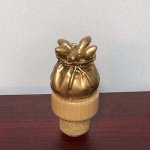 Wine Stopper Golden BAG OF D*CKS Funny Birthday Gift For Him or Her Novelty Bottle Wine Cork Wine Stopper Gag Gift Wine Lover
