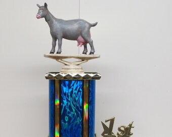 Grappige trofee GEIT-trofee Greatest of All Time Award-trofee handgeschilderde Top Sales Motivational Achievement Award gepersonaliseerde winnaar