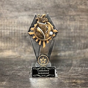 Trofeum Turnieju Golfowego Wydarzenie Charytatywne Golfowe Trofeum Hole In One Poniżej Paru Prawa do przechwałek Nagroda za najlepszy wynik Nagroda za osiągnięcie Weekendowy wyjazd dla facetów
