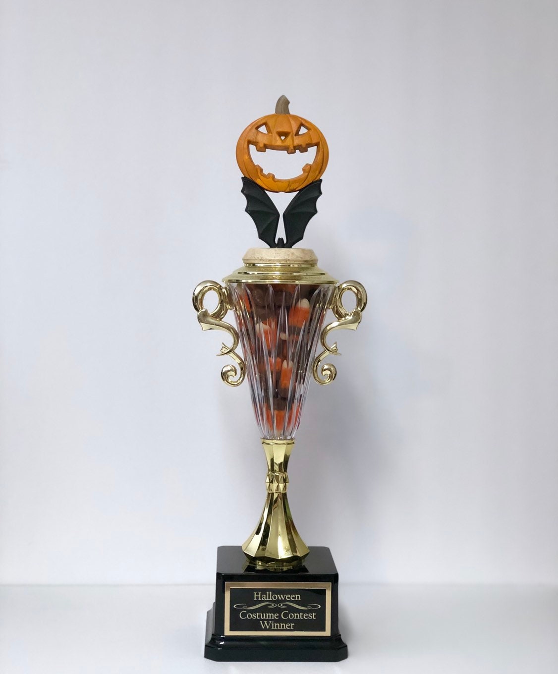 Halloween Trophy Costume Contest Winner Pumpkin Carving | Etsy
