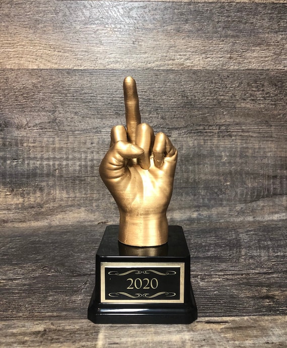 Fantasy Football Trophy FFL Funny LOSER Trophy Middle Finger - Etsy Fantasy Football Trophy FFL Funny LOSER Trophy Middle Finger - Etsy