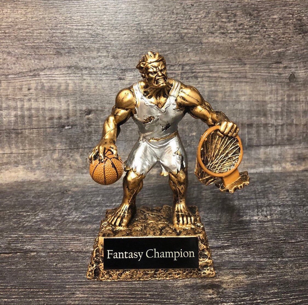 Basketball Madness Trophy For Winner - 2025 Custom Bracket Awards And