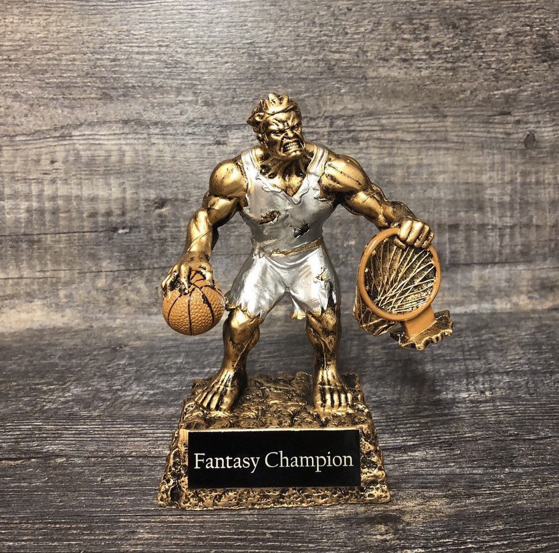 Fantasy Basketball Monster Trophy Custom Basketball Madness Etsy Canada