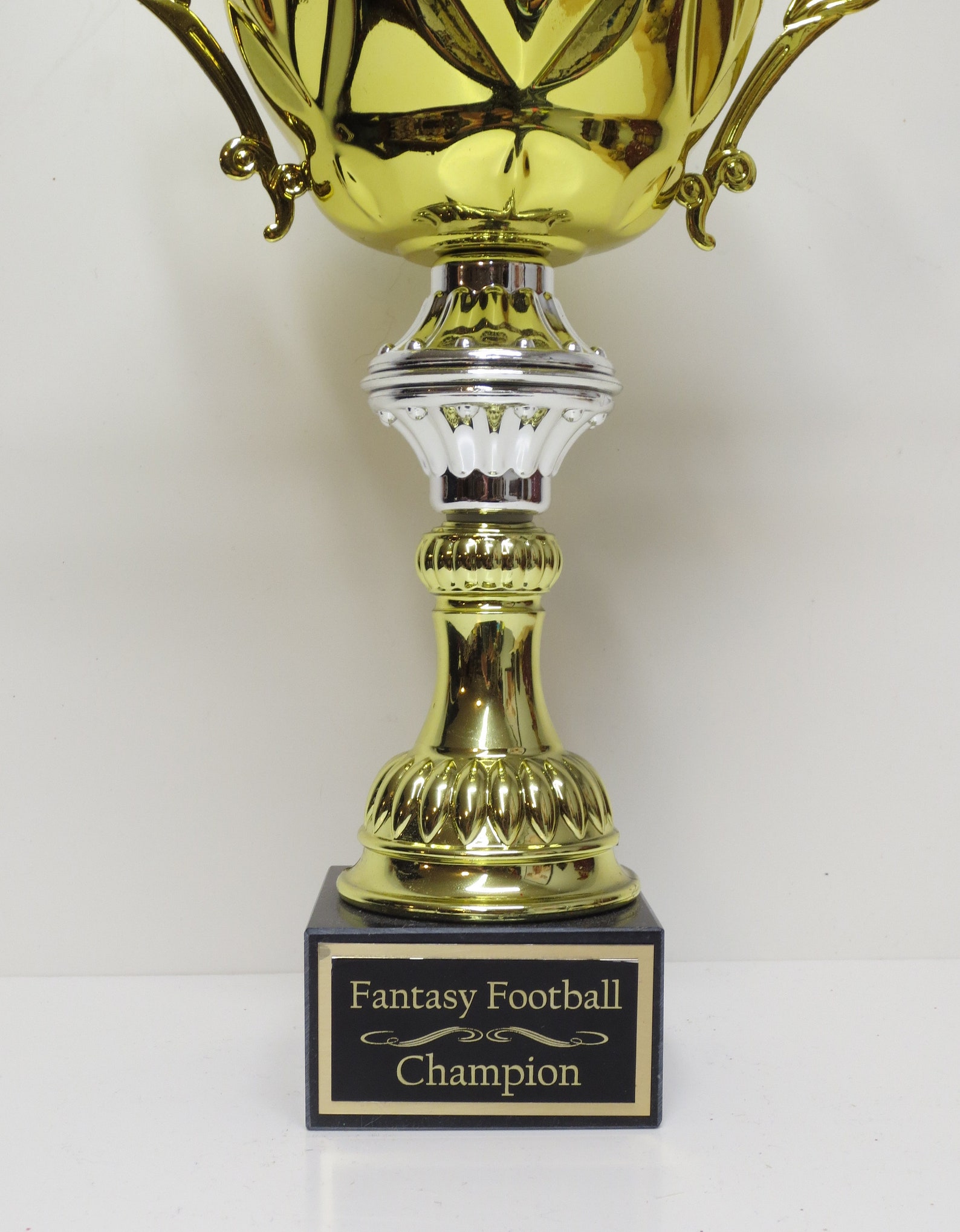 FFL Trophy Fantasy Football League Trophy 16 Metal Etsy