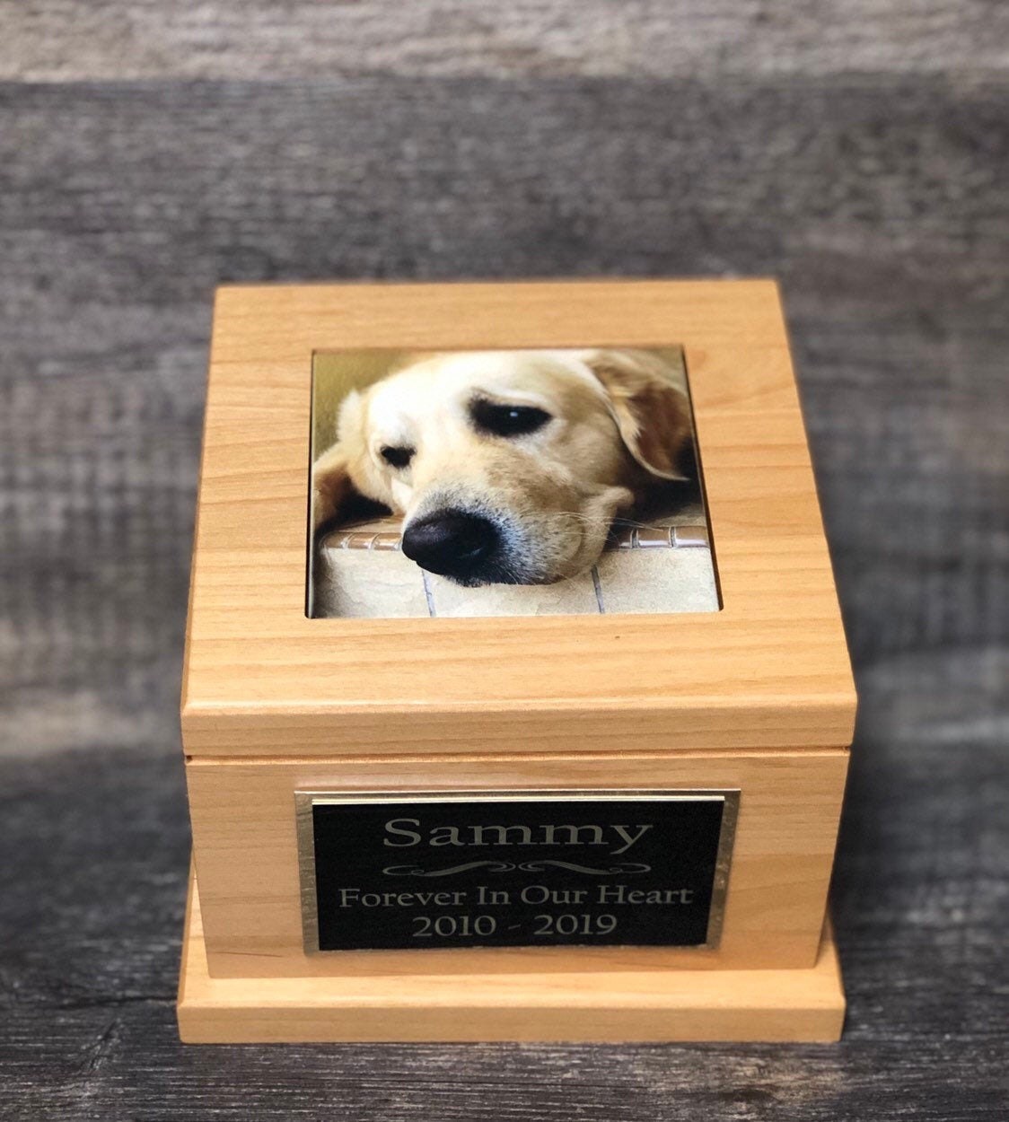 Labrador cremation urns top