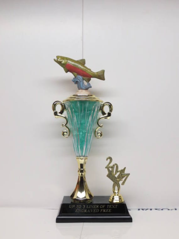 Trophies & Awards Fishing Trophy Fishing Derby Trophies Award Kiss My