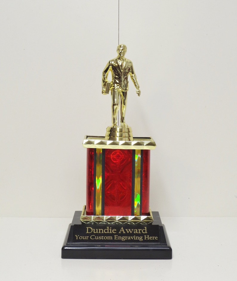 Dundie Award RARE SIZE Funny Trophy The Office TV Show Top Etsy