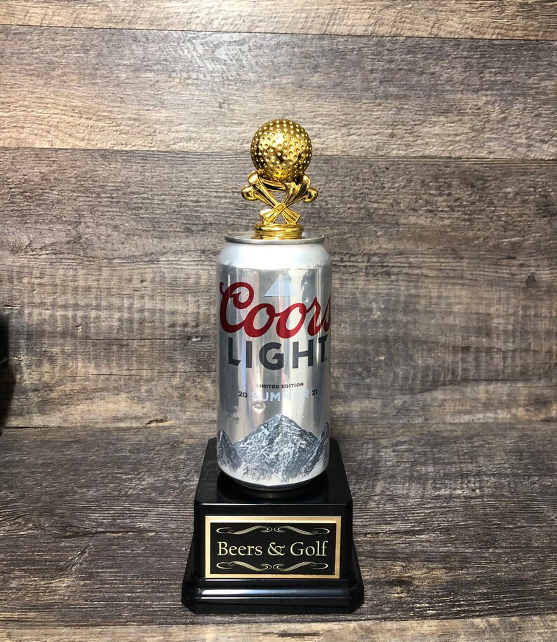 Funny Golf Trophy Beer & Bullshit Beer Trophy No Bull BS Etsy
