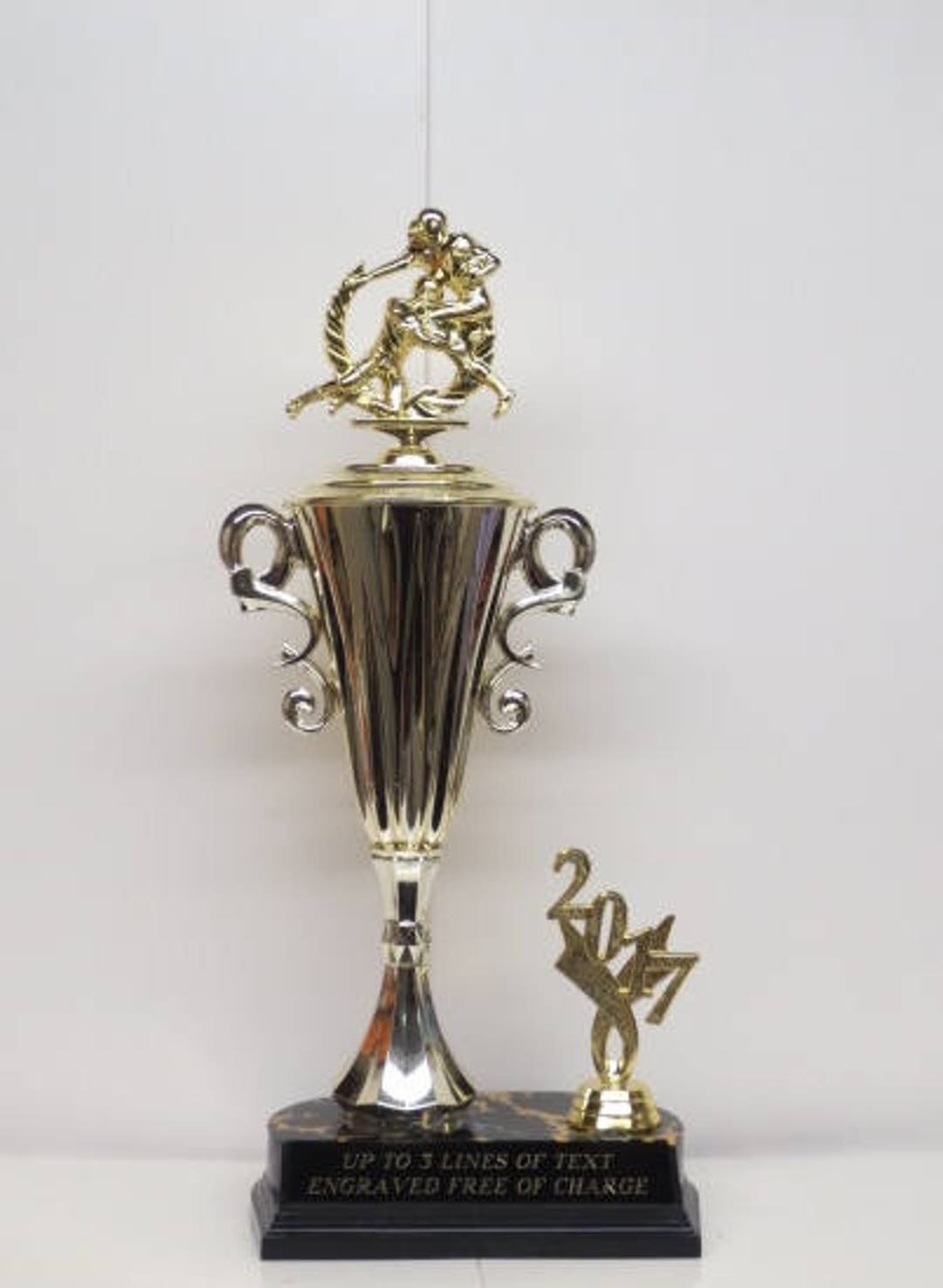 Fantasy Football League Trophy FFL Trophy Champion Etsy