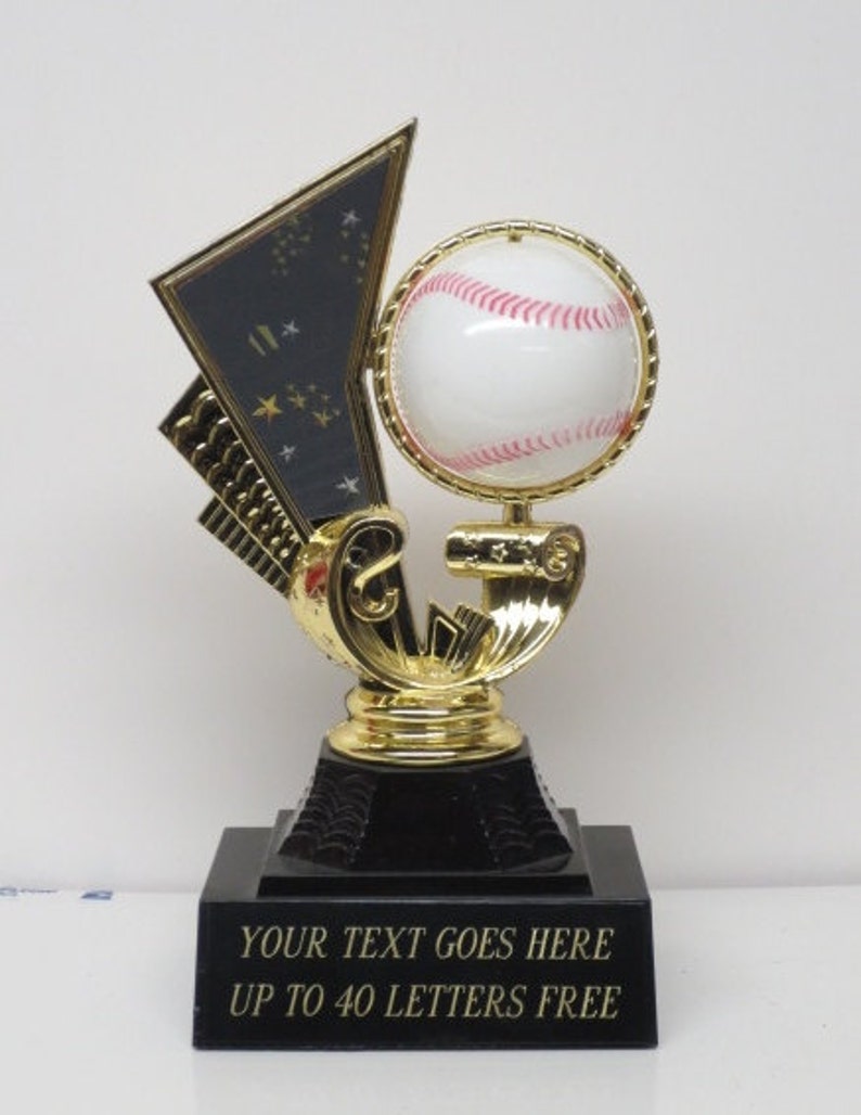Baseball Little League Trophy Sports Award Participation Award Etsy