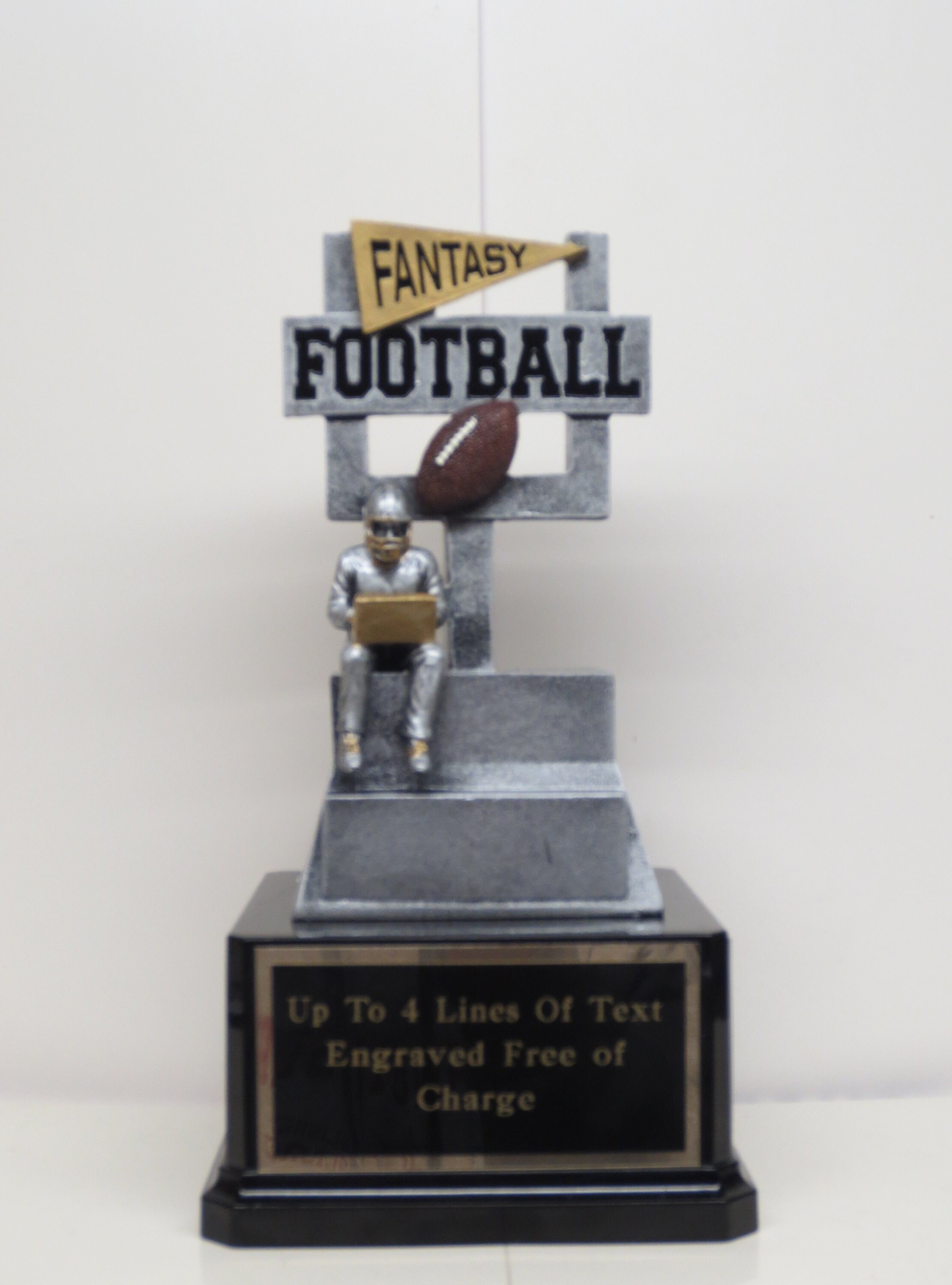 Fantasy Football League Trophy FFL Champ Champion Winner Fantasy League
