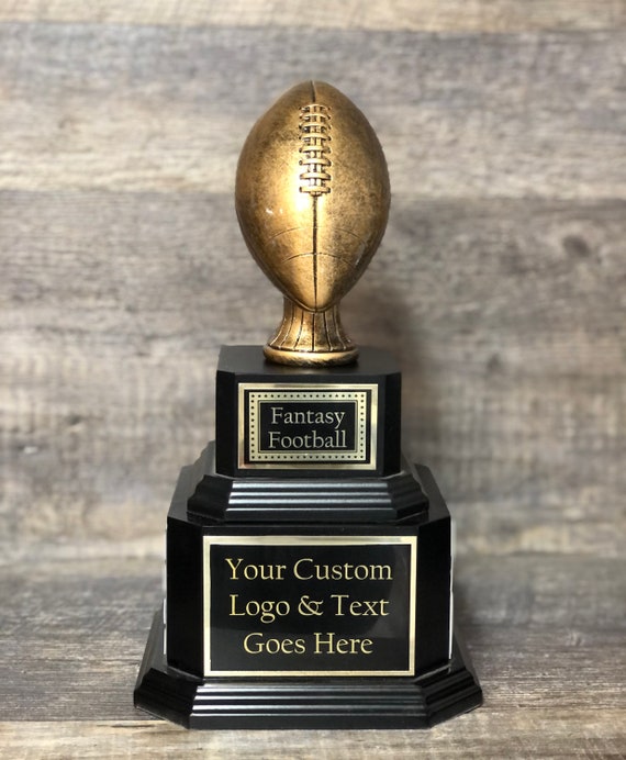 Fantasy Football Trophy FFL Champion Perpetual Trophy Fantasy Football Championship Trophy Antique Silver Football League Sport Award Winner Fantasy Football Trophy FFL Champion Perpetual Trophy Fantasy Football Championship Trophy Antique Silver Football League Sport Award Winner