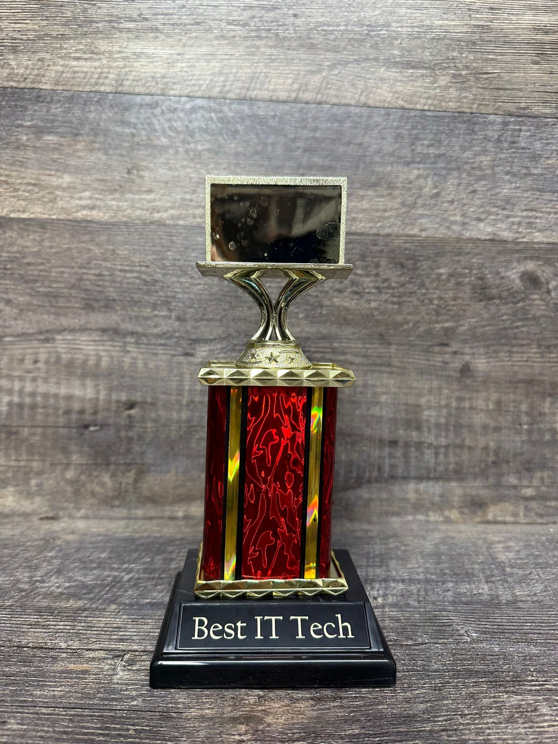 Tech Trophy Funny Trophy Laptop Computer Best Gamer or IT Tech Award Computer ...