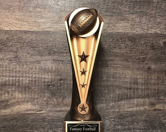 Custom Fantasy Football Trophy Award 12" Trophy Fantasy Football League Champion Trophy Award FFL Trophy Football League Champion