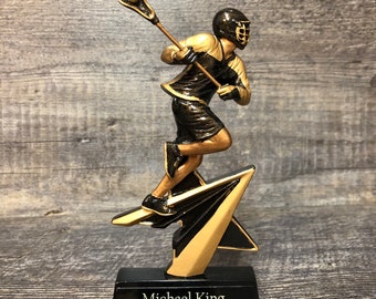 ラクロス トロフィー スポーツ賞 7インチ ラクロス MVP 賞 ラクロス
