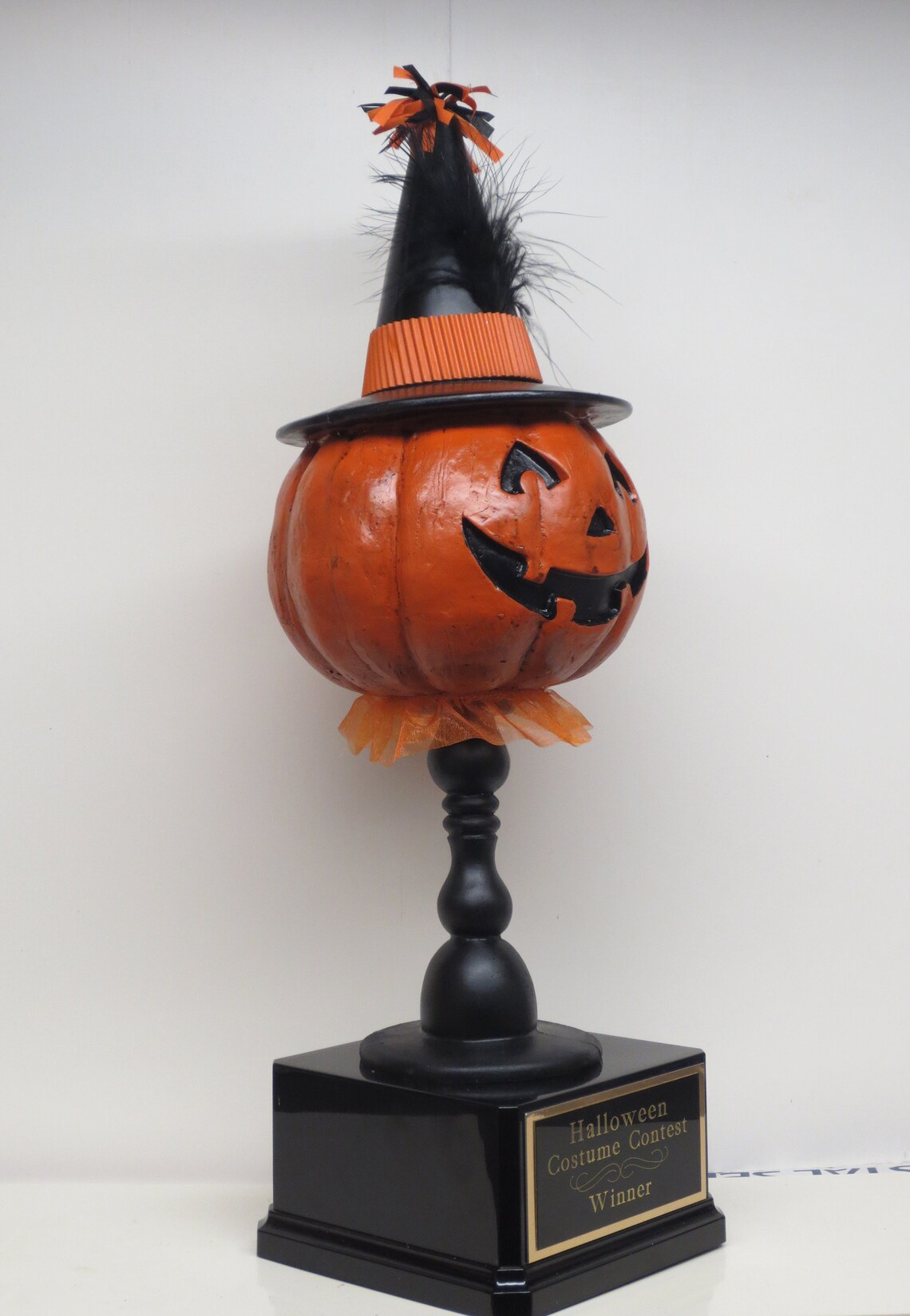 Halloween Trophy Best Costume Contest Halloween Party Trophy Etsy