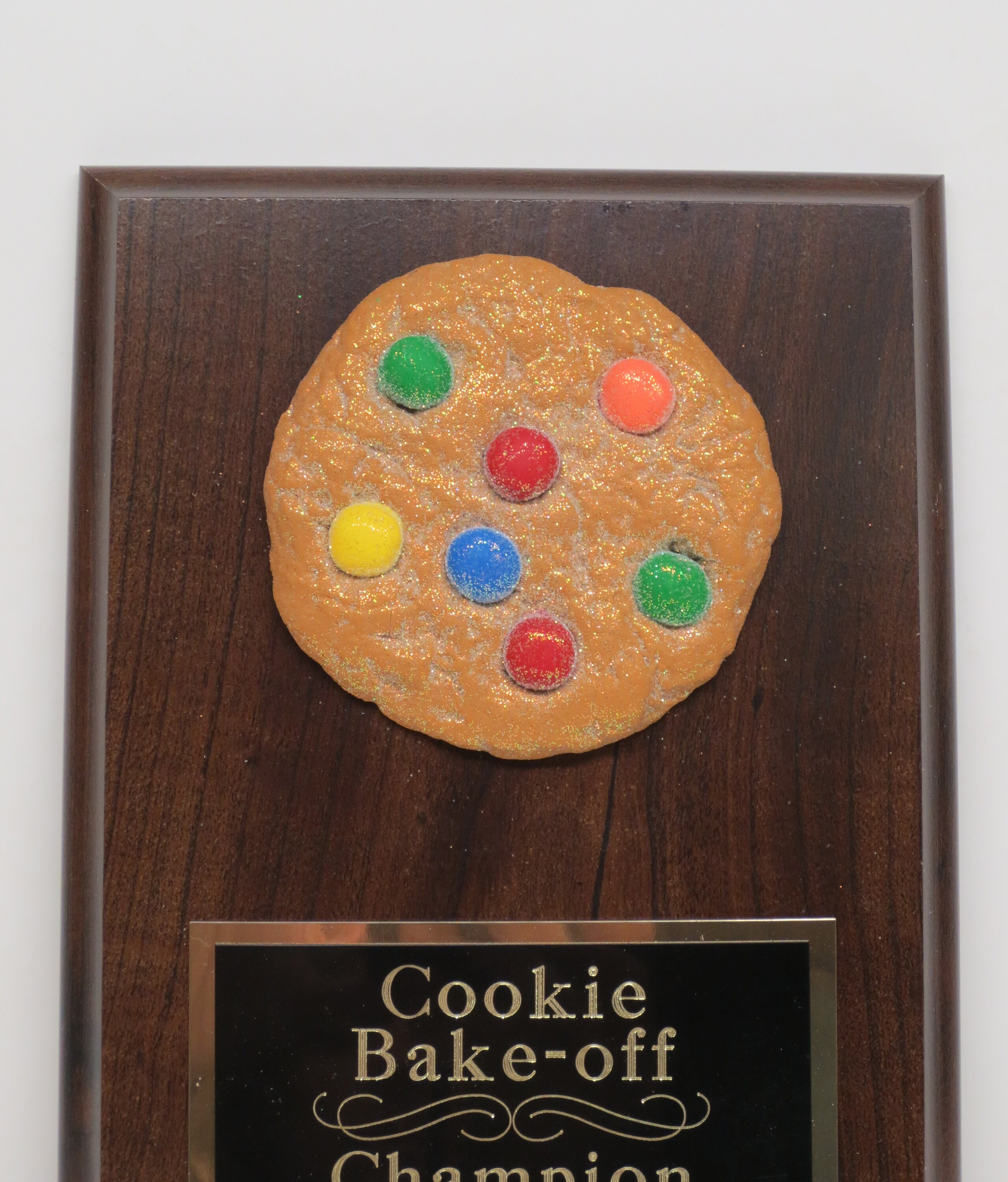 Cookie Bake Off Trophy 5 x 7 Placa Mejor Galleta Original Etsy