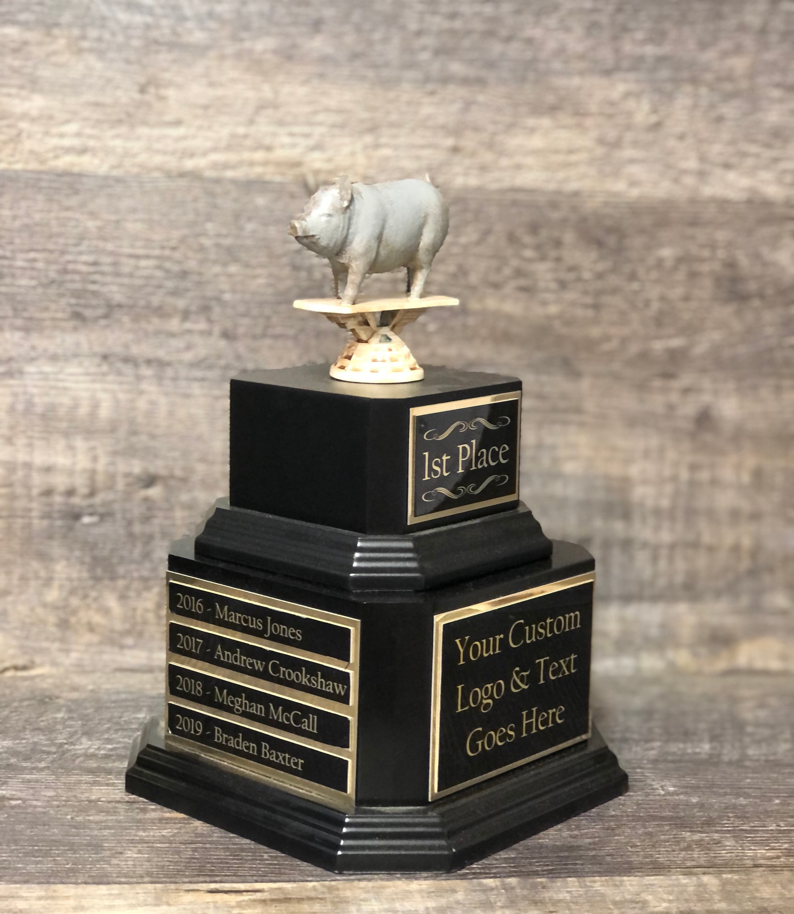 BBQ Trophy Perpetual Competition Cook off Champion Trophy Best BBQ ...