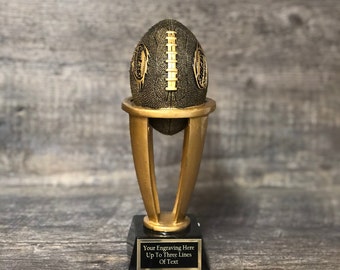 Fantasy Football Trophy FFL Trophy  7.5" Custom Engraved Championship Trophy Football League Sports Award Winner Superbowl