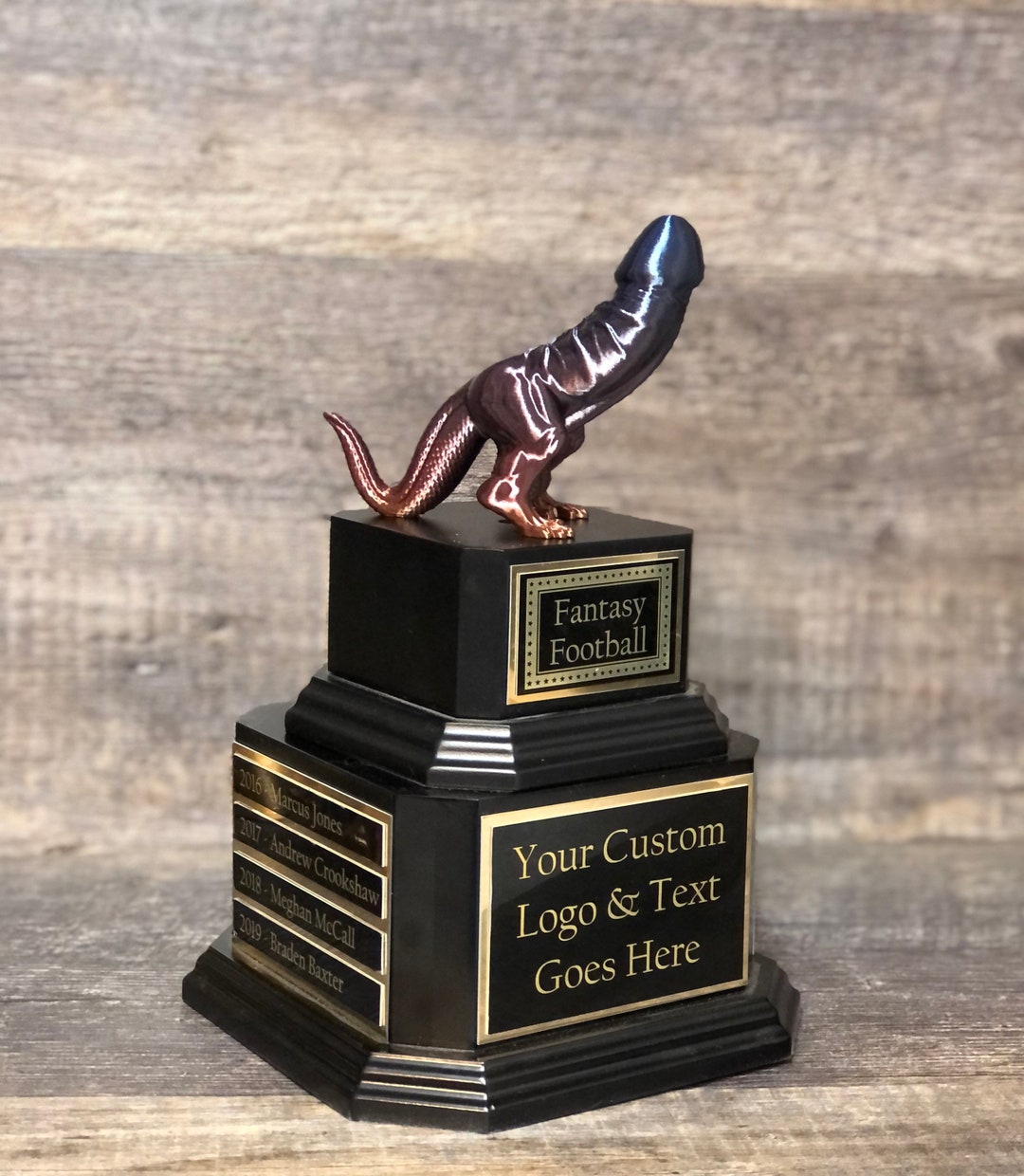 Fantasy Football Loser Trophy Sacko Award Perpetual Trophy Etsy
