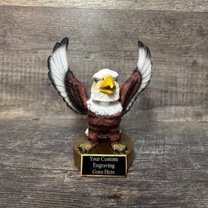 Eagle Bobblehead Funny Trophy Father&#39;s Day Gift Dad Gift Achievement Award Victory Trophy Military Thank You Gift Appreciation Award