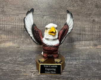 Eagle Bobblehead Funny Trophy Father's Day Gift Dad Gift Achievement Award Victory Trophy Military Thank You Gift Appreciation Award