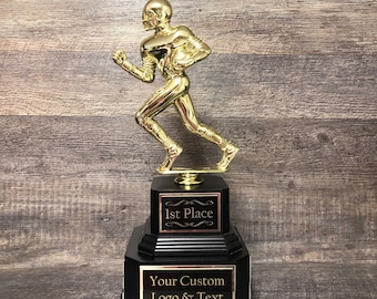 Fantasy Football League Trofeo Perpetuo Trofeo FFL Trofeo Campione di Calcio da 17" Personaggio XL Vincitore del Premio Sportivo della Football League