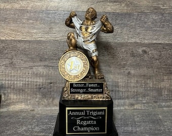 Trofeo de fútbol de fantasía XL Trofeo Bestia FFL 6 o 12 Trofeo perpetuo Ganador de la liga Trofeo de premio del campeonato de la liga de fútbol de fantasía