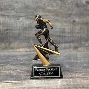 Trofeo di Fantasy Football Trofeo della Lega FFL Champ Campione Vincitore Fantasy League Premio Sportivo Premio Economia Incisione Gratuita