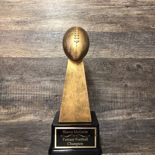Championship Belt Trophy Award Fantasy Football FFL MVP Etsy