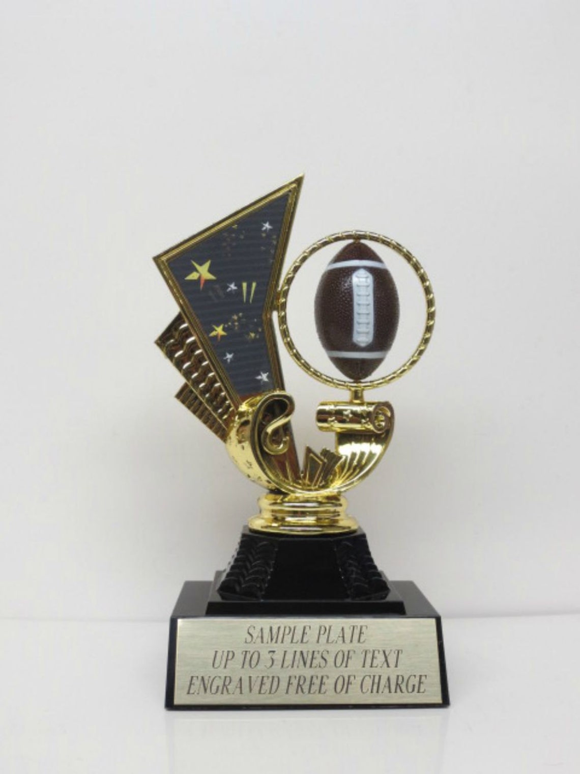 Fantasy Football League Winner Trophy FFL Trophy Champion Etsy