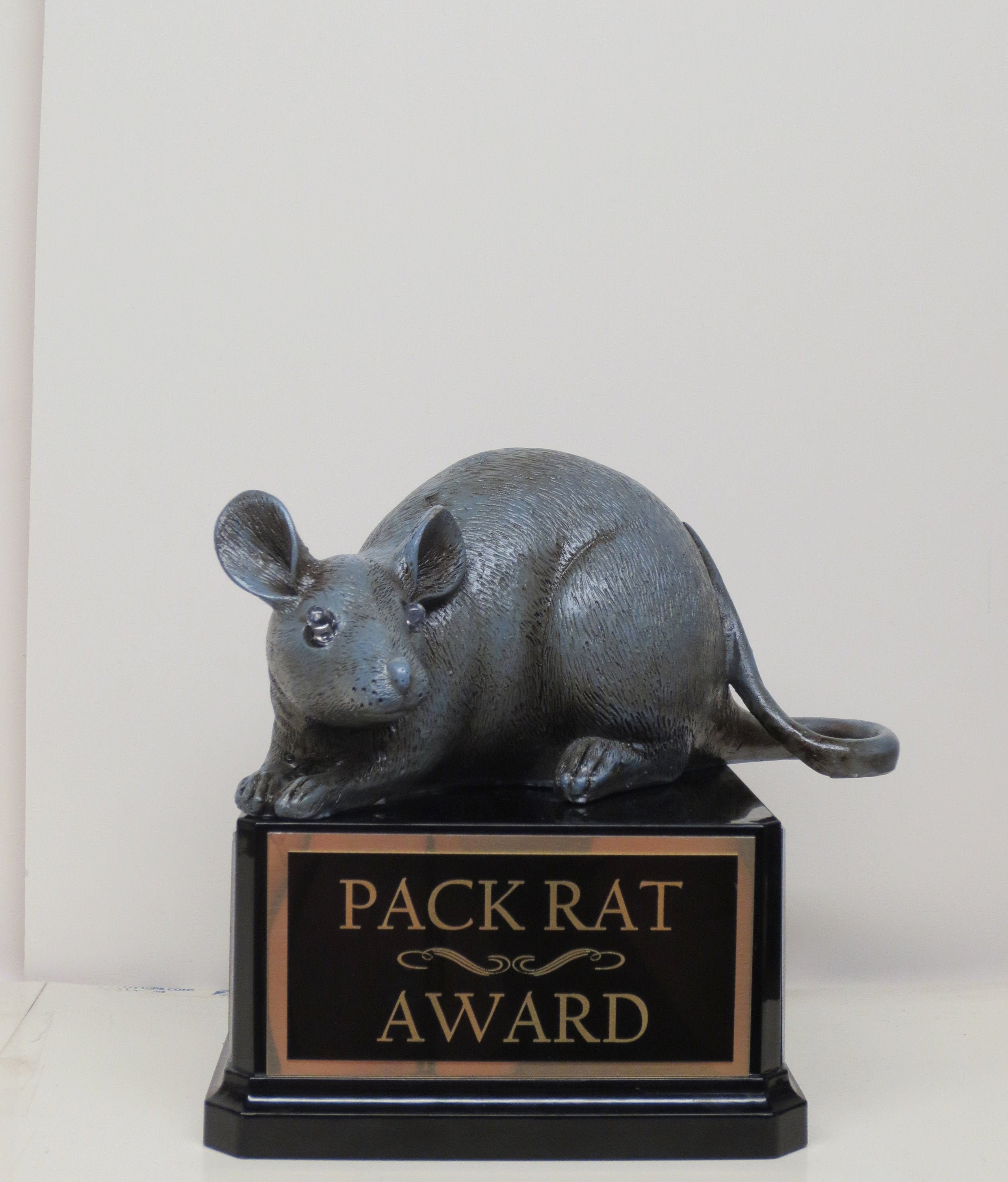 Funny Trophy Pack Rat Award Trophy Adult Humor Gag Gift Etsy Hong Kong