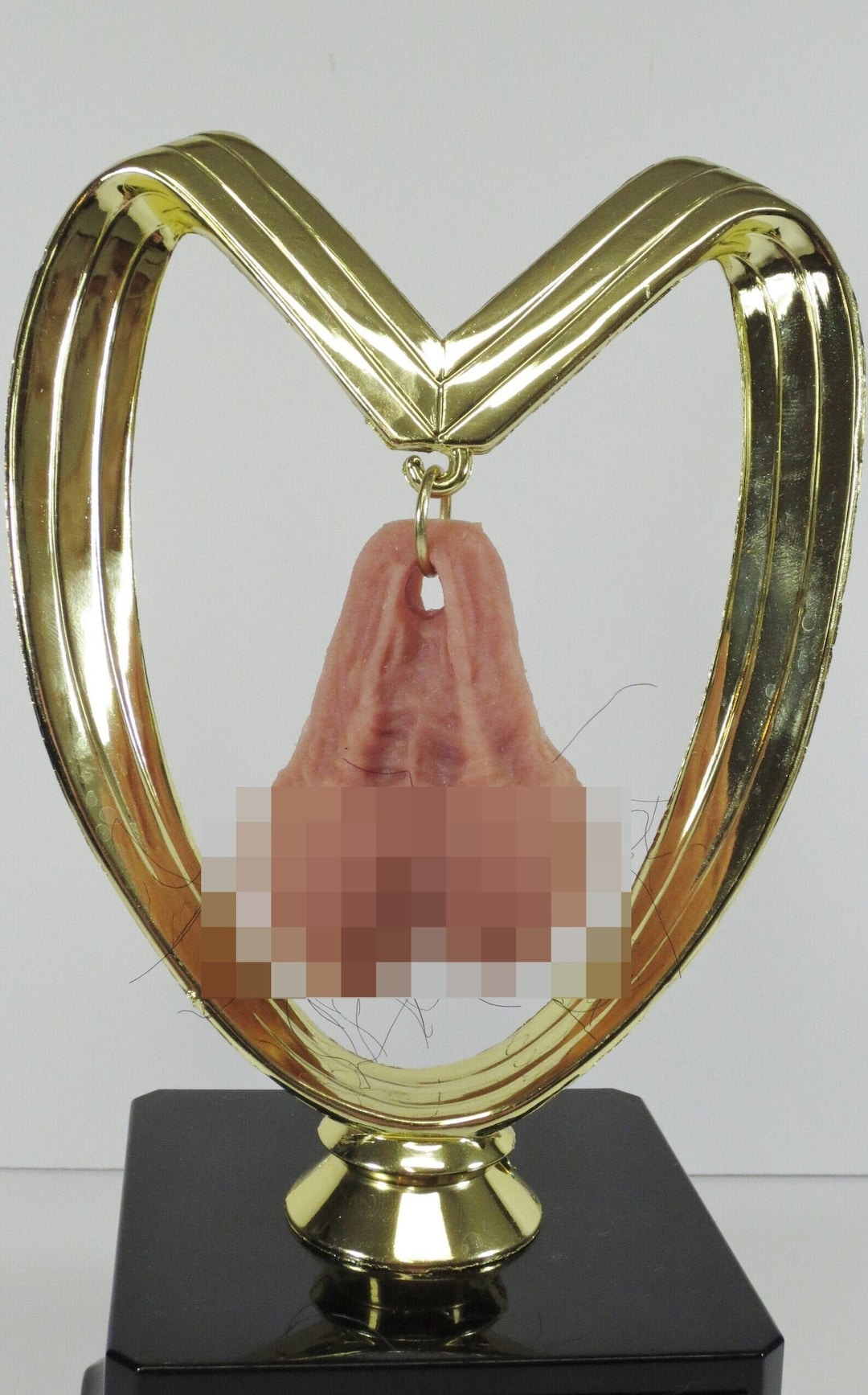 Hairy Testicle Trophy Funny Hairy Balls Fantasy Football Loser Trophy You Suck Balls Last Place 