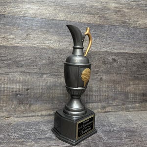 Golf Cup Trophy Tournament Trophy Golf Charity Event Trophy Hole In One Under Par Bragging Rights Best Score Guys Weekend Trip image 4