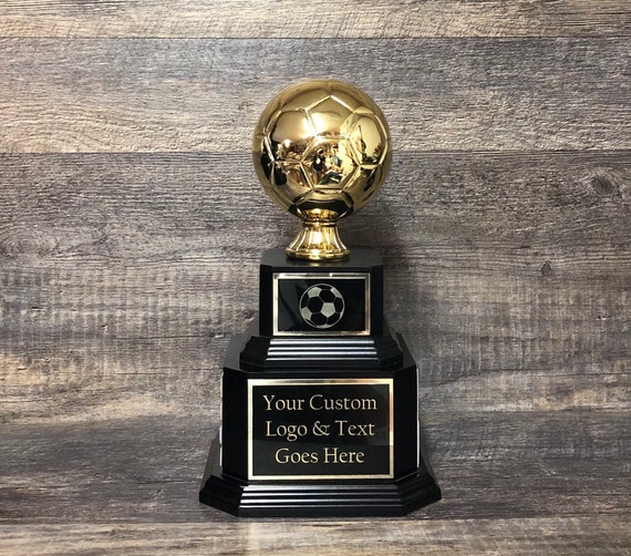 NEW! SOCCER FUTBOL YOUTH LEAGUE TROPHY RESIN AWARD FREE LETTERING MRF1513B  ^