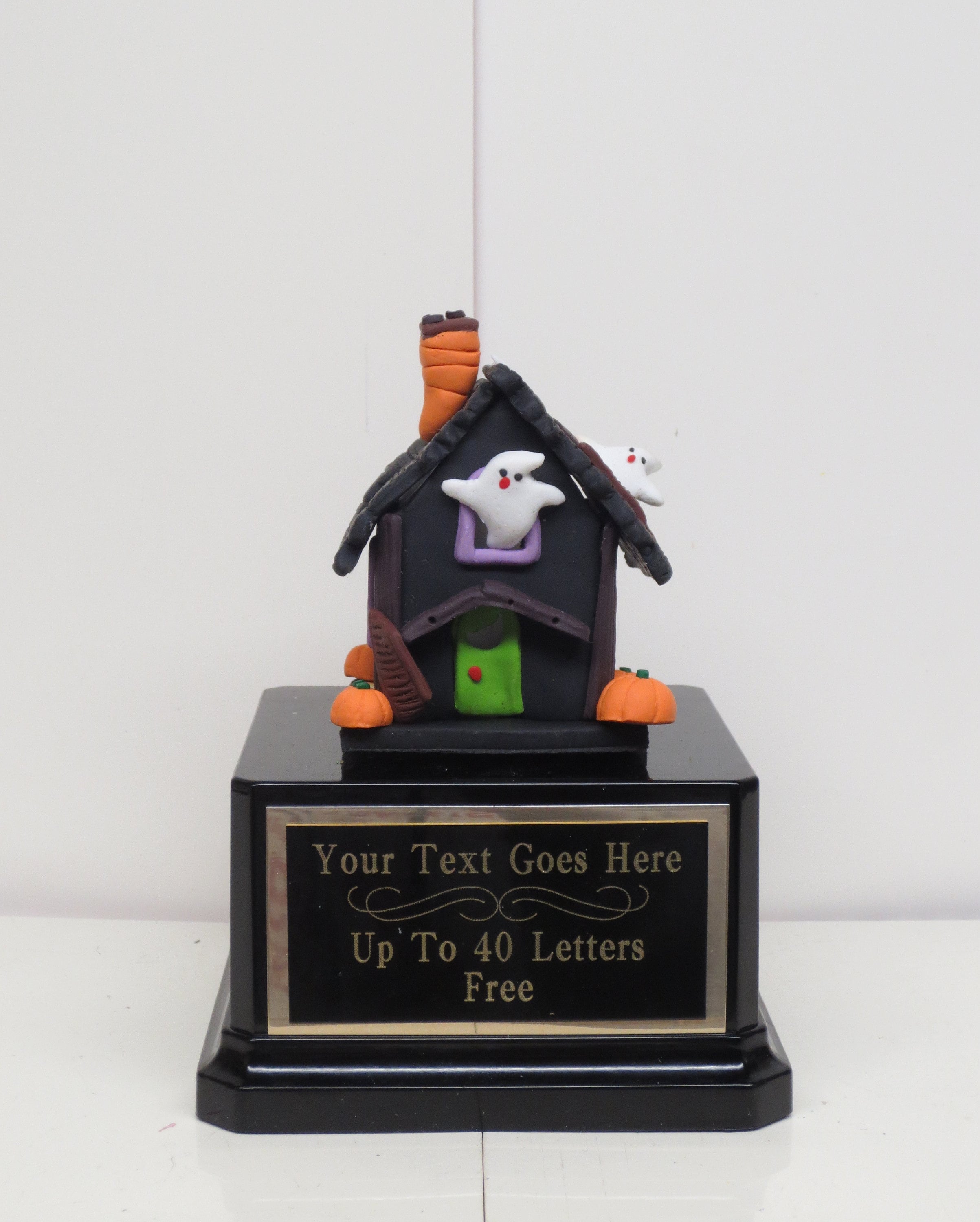 Halloween Trophy Halloween Trophies Haunted House Pumpkin Etsy 日本